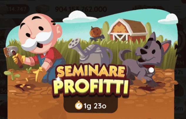 Evento Seminare Profitti di Monopoly Go (elenco dei premi)